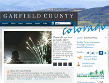 Tablet Screenshot of garfield-county.com
